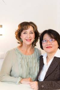 Christine Kaufmann und Frau Sau Yin Tang-Schuster